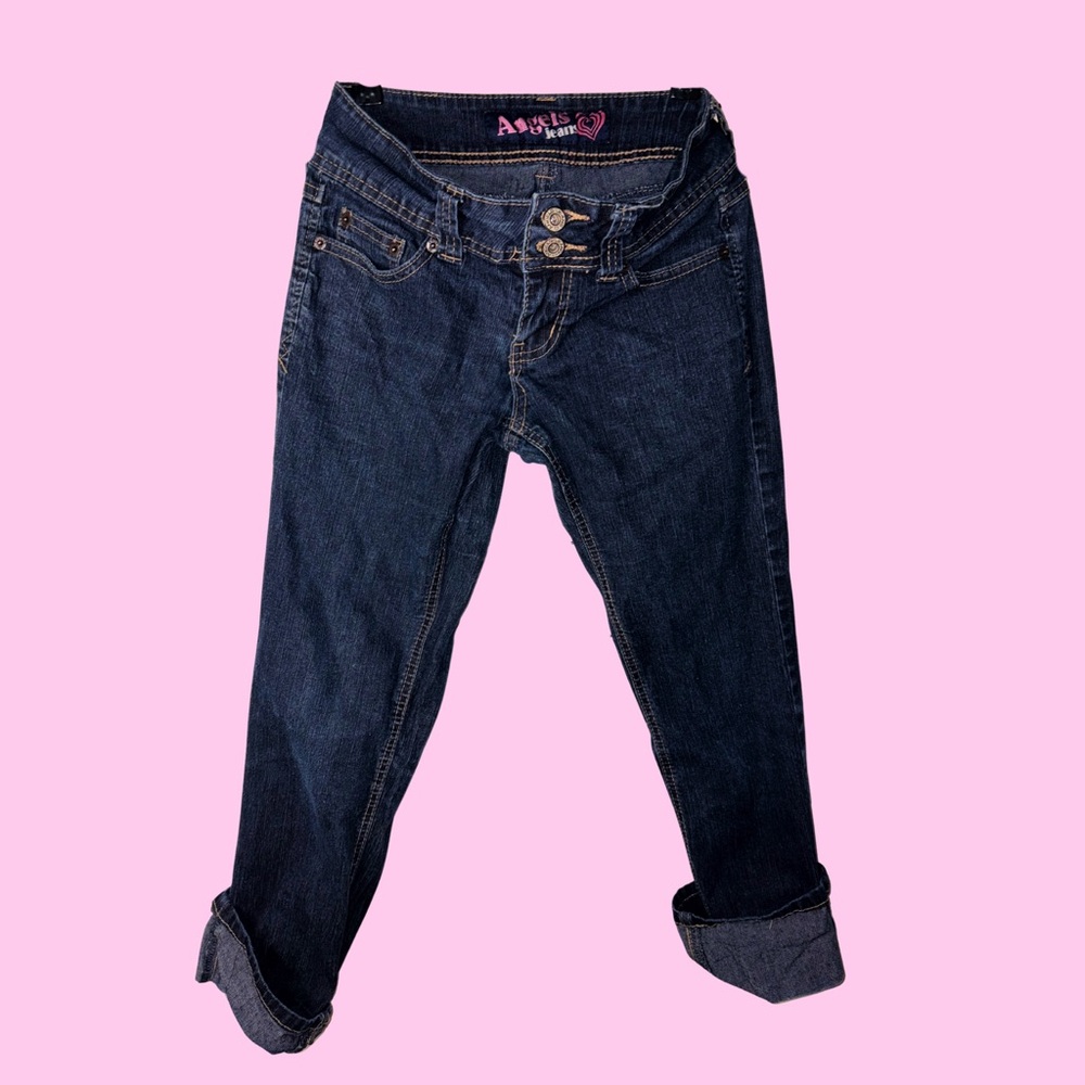 Angels Dark Blue Capris